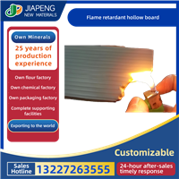 Flame retardant hollow board